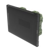 Legrand Practibox3 Щиток распределительный в нишу на 8 модулей с клеммником РЕ, прозрачная дверь