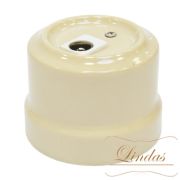 Розетка TV слоновая кость Lindas 32509