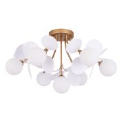 Arte Lamp A1369PL-7SG Светильник потолочный PEACOCK