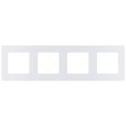 Legrand/Daccord INSPIRIA Жемчуг Рамка - 4 поста