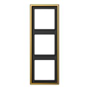 JUNG LS 990 Золото Рамка 3-ая