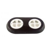 Подложка керамическая с суппортом 2-ая, коричневая, для Арбат