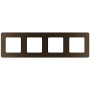 Legrand/Daccord INSPIRIA Бронза Рамка - 4 поста