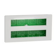 UNICA SYSTEM+ Блок скрытой установки 2х5 Антибактериальный NU171020