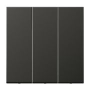 JUNG Антрацит Клавиша 3-ая для трёхклавишного переключателя арт. 5306EU