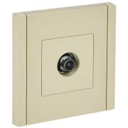 IEK FORTE&PIANO Ваниль Розетка TV оконечная FP428.