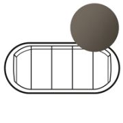 Legrand Celiane Графит Комплект клавиш к 5-клавишному выключателю 5 мод 067905