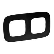 Legrand Valena ALLURE Матовый черный Рамка 2-ая