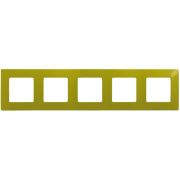 Legrand Etika Зеленый папоротник Рамка 5-ая 672545