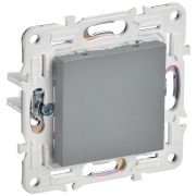 IEK SKANDY Серый Заглушка с суппортом SK-C01Gr.