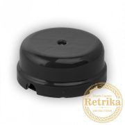 Распаечная коробка керамика черный D-78