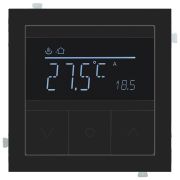 Адаптер 55х55 мм черный матовый