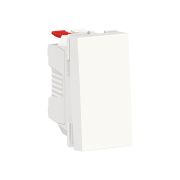 Schneider Electric Unica Modular Бел Выключатель 1-клавишный, кнопочный, сх. 1, 10A, 1 модуль