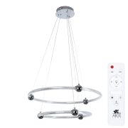 Arte Lamp A2196SP-2CC HARLEY Светильник подвесной, хром/стекло