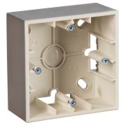 Simon 15 Шампань Коробка 1-ая для наружного монтажа