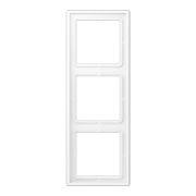 JUNG LS 990 Белый матовый Рамка 3-ая