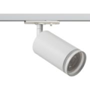 TR52-GU10WH Трековый светильник однофазный под лампу GU10 матовый белый ЭРА