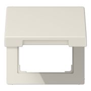 JUNG LS 990 Бежевая Крышка откидная для штепсельных розеток с платой 50х50мм