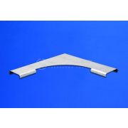 Крышка к углу плоскому плавному 90град Остек КУПТп-50