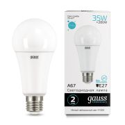 Лампа Gauss LED Elementary A67 35W E27 2740lm 4100K 70225