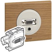 Legrand Celiane Мех Розетка HD15+Jack 3.5  067319