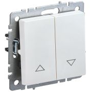 IEK BRITE BASE Жемчуг Выключ. жалюзи 10А ВС10-1-5-БрЖ.