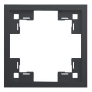 Рамка 1-ая Standart черный матовый 35810 MB