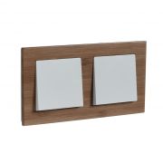 Systeme Electric AtlasDesign Nature Дерево бамбук Рамка 2-ая