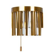 Arte Lamp A1037AP-1PB FRANCHESKA Бра металл медный/хрусталь