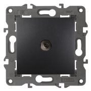 ЭРА 14-3102-05 Elegance Антрацит Розетка TV проходная