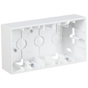 Simon 15 Белая Коробка 2-ая для наружного монтажа