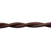 Ретро-провод коричневый 2х1,5 Retrika RP-21502