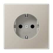 JUNG LS 990 Edelstahl Розетка Schuko 16A 250 B блестящий дуропласт