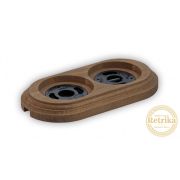 Рамка двойная «Старое дерево»