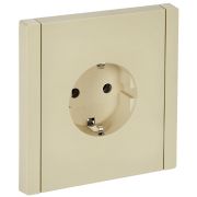 IEK FORTE&PIANO Ваниль Розетка с/з винтовое крепление 16А FP416.