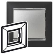 Legrand Valena Ноктюрн/Серебро Рамка 1-ая 770391