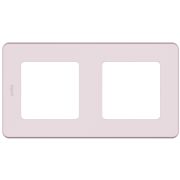 Legrand/Daccord INSPIRIA Розовый Рамка - 2 поста