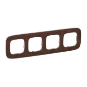 Legrand Valena ALLURE Кожа Рамка 4-ая