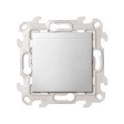 Simon 24 Алюминий Карточный выключатель с подсветкой 6А 230В~