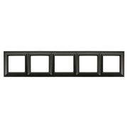 JUNG EcoProfi Standart Черный матовый Рамка 5-ая