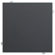 Клавиша одноклавишного выключателя черный матовый