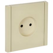 IEK FORTE&PIANO Ваниль Розетка б/з со шт винтовое крепление 10А FP417.