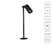 Arte Lamp A6194LT-1BK PRESTO Светильник витринный LED