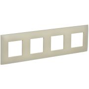IEK SKANDY Бежевый Рамка 4-ая SK-F01B.