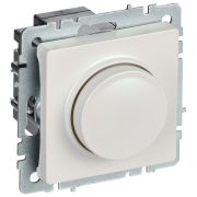 BRITE Светорегулятор пов-наж. 600Вт СС10-1-0-БрЖ жемч. IEK