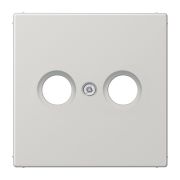 JUNG LS 990 Светло-серая Накладка TV-FM розетки