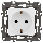 ЭРА 14-2102-01 Elegance Белый Розетка с/з со шт