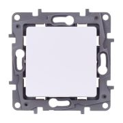 Legrand Etika Белый Переключатель промежуточный 1-клавишный, винтовые клеммы, 10AX, 250 В