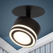 DK114 BK Встраиваемый светильник под лампу GX53 ЭРА черный