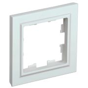 IEK BRITE BASE Жемчуг Рамка 1-м РУ-1-БрЖ.